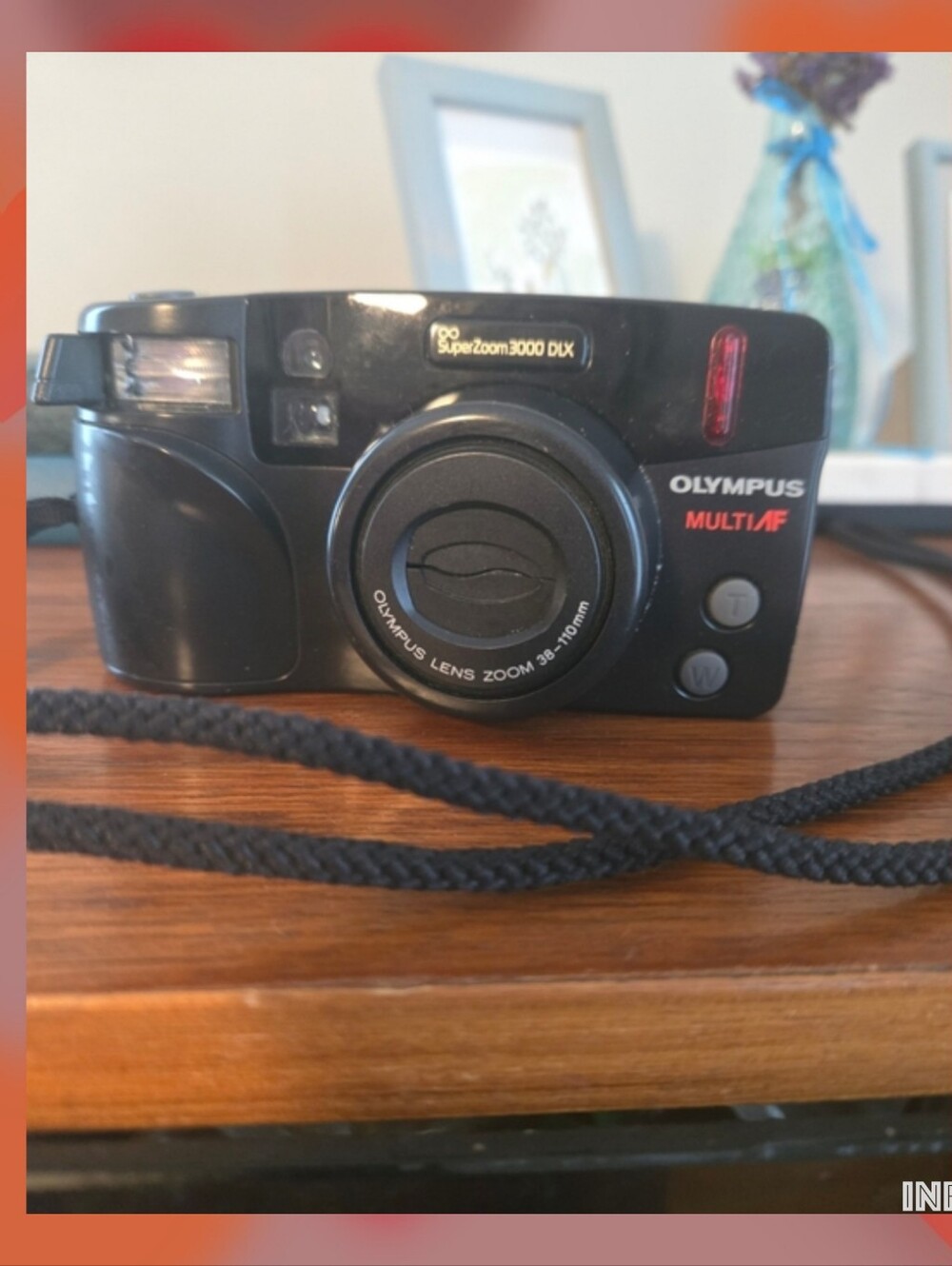 Olympus Multi AF SuperZoom 3000 35mm Film Camera - Black